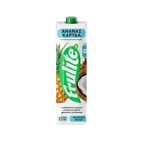 FRULITE Φρουτοποτό Ανανάς Καρύδα 1lt