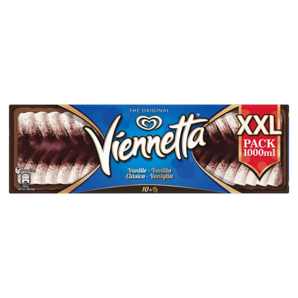 Οικογενειακό παγωτό VIENNETTA βανίλια 1000ml (500gr)