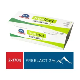 free lact στραγγιστό 2% χωρίς λακτόζη 170γρ 2τεμ