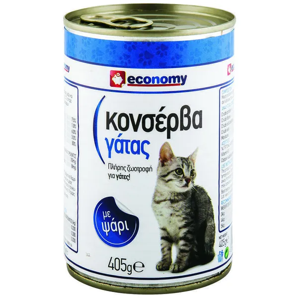 Υγρή Γατοτροφή με Ψάρι 405γρ
