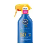 NIVEA SUN Kids Protect & Care Αντηλιακό Σώματος Σπρέι 5 σε1 Spf50 250ml