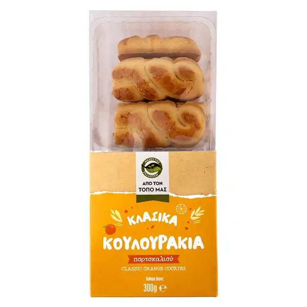Μασούτης Από Τον Τόπο Μας Πλεξούδα Πορτοκαλιού 300γρ.