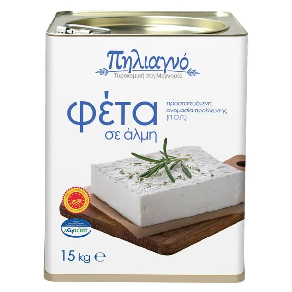 Φέτα Π.Ο.Π. Βόλου Παραδοσιακή σε Άλμη