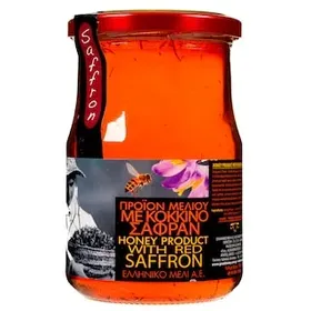 ΜΕΛΙ ΜΑΝΗΣ Μέλι με Κόκκινο Σαφράν 720g