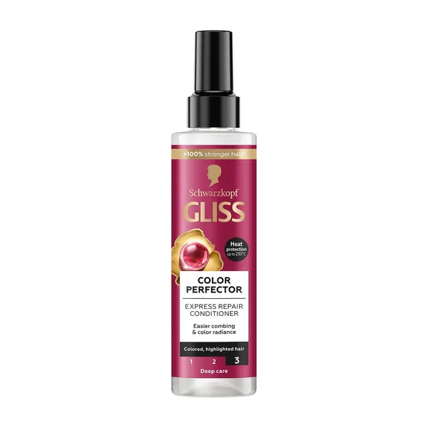 Spray Conditioner Schwarzkopf Gliss Express Color Perfector 200ml