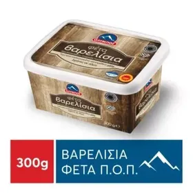 ΟΛΥΜΠΟΣ ΦΕΤΑ ΠΟΠ ΒΑΡΕΛΙΣΙΑ 300g ΤΑΠΕΡ