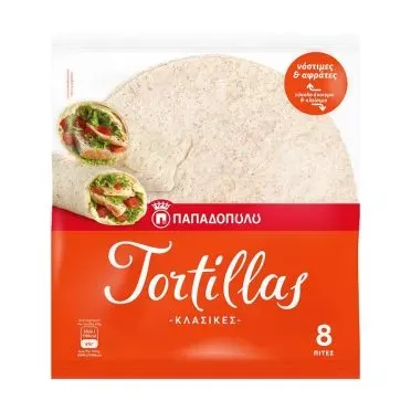 Tortillas Κλασική 20cm 320gx12