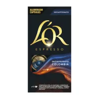Κάψουλες Espresso Colombia Decaf L'OR 10 τεμ.