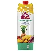My Gusto Χυμός Τροπικά Φρούτα 1lt