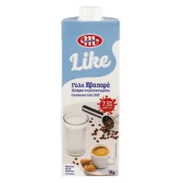 Like Γάλα Εβαπορέ Πλήρες 7,5% 1Kg