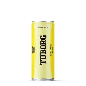 TUBORG Αναψυκτικό Σόδα Λεμόνι Κουτί 330ml