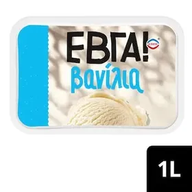 ΕΒΓΑ Παγωτό Βανίλια 0% Πρόσθετη Ζάχαρη 500g