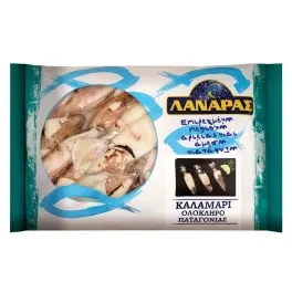 Καλαμάρια Ολόκληρα Παταγονίας Σακούλα I.Q.F 595gr