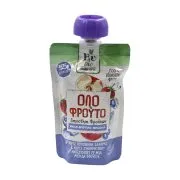 ΕΥ BIO Smoothie Φρούτων Μήλο Μύρτιλο & Φράουλα Βιολογικό Χωρίς προσθήκη ζάχαρης 100g