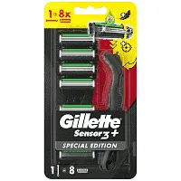 Gillette Sensor 3 Δώρο 8 Aνταλλακτικά Λαβή