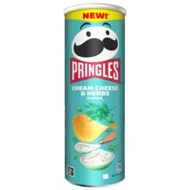 Pringles Cream Cheese & Herbs 165gr