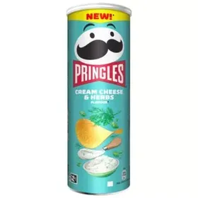 PRINGLES CREAM CHEESE & HERBS 165g