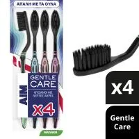 Aim Gentle Care Οδοντόβουρτσα Μαλακή 4τεμ.