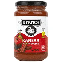 ΚΥΚΝΟΣ Σάλτσα Τομάτας με Κανέλα και Γαρύφαλλο 350g
