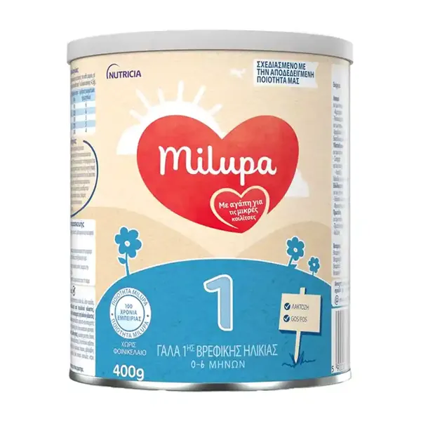 Milupa Aptamil 1 Βρεφικό Γάλα Σκόνη 0-6Μηνών 400γρ.