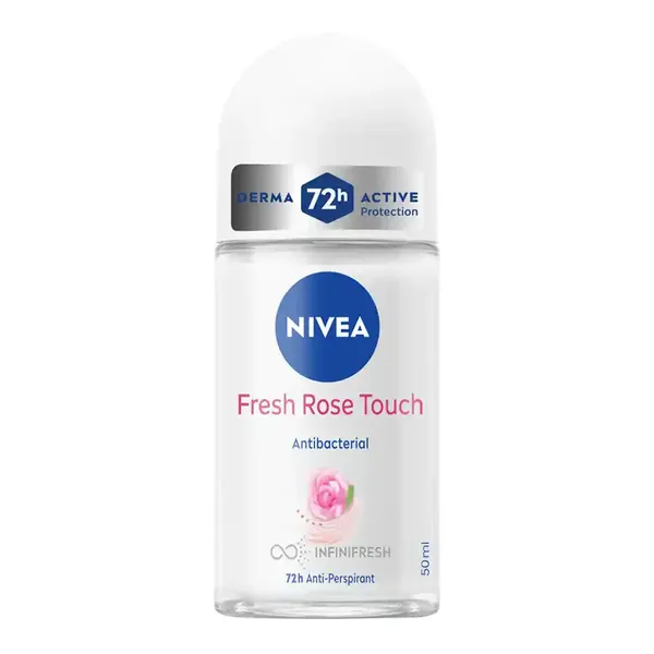 Nivea Fresh Rose Touch Αποσμητικό Σώματος Γυναικείο Roll On 50ml