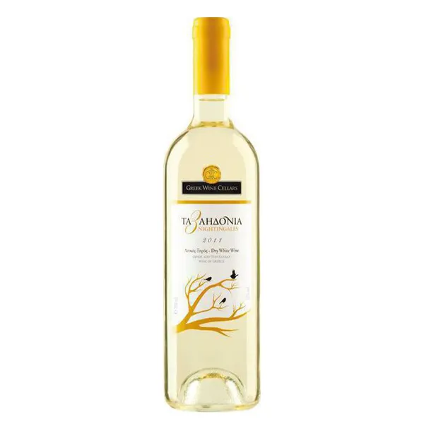 GREEK WINE CELLARS ΤΑ 3 ΑΗΔΟΝΙΑ ΟΙΝΟΣ ΞΗΡΟΣ Λευκός, Ερυθρός 700ml 13%vol