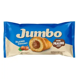 Jumbo Delicious Κρουασάν Με Πραλίνα Φουντουκιού 110γρ.