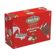 KPI KPI Master Παγωτίνια με Σοκολάτα Γάλακτος Ίον 8τεμ 280g