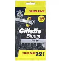 GILLETTE Blue 3 Ξυραφάκια Μιας Χρήσης Smooth 12τεμ