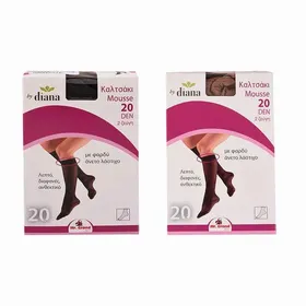 MrGrand Καλτσάκια Mousse 20Den 2τεμ. (Διατίθεται σε 4 χρώματα)