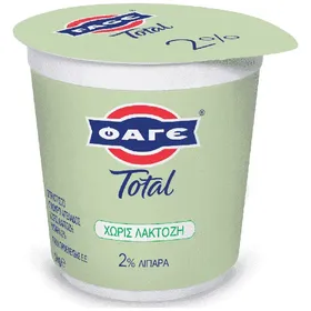 TOTAL γιαούρτι στραγγιστό 2% λιπαρά χωρίς λακτόζη 1kg