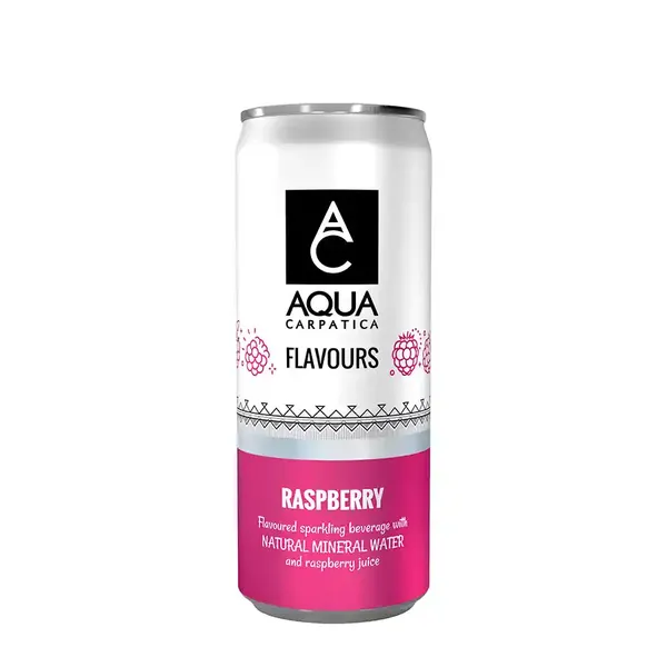 Aqua Carpatica Νερό Ανθρακούχο Raspberry 330ml.