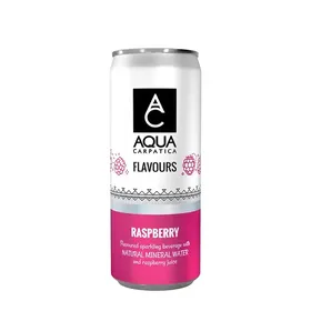 Aqua Carpatica Νερό Ανθρακούχο Raspberry 330ml.