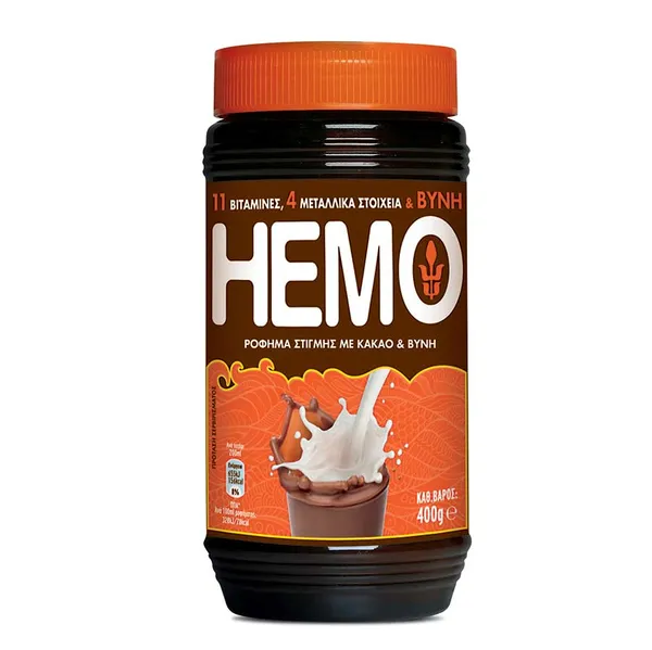 Hemo Ρόφημα Σοκολάτας 400γρ.