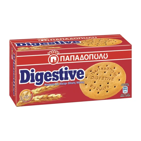 DIGESTIVE Με Αλεύρι Ολικής Άλεσης