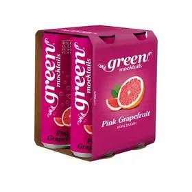 Green Mocktail Pink Grapefruit 4x330ml