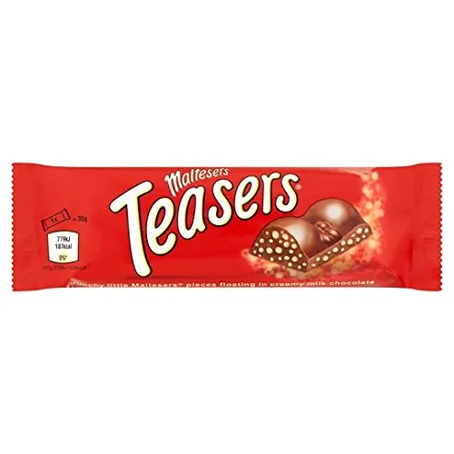 Κουφετάκια σοκολάτας 37/93gr ń teaser bar 35gr MALTESERS ΜΕ ΕΚΠΤΩΣΗ 35% Η τιμή αφορά την teaser bar 35gr