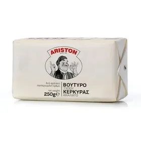 ΑΡΙΣΤΟΝ Βούτυρο τύπου Κερκύρας Ανάλατο 250g
