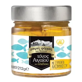 τόνος Αιγαίου με συνταγή Αλοννήσου 212γρ.