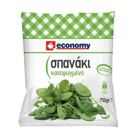 ECONOMY Σπανάκι Φύλλα ΚΤΨ 750gr