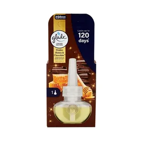 GLADE ELECTRIC SCENTED OIL ANT/KO FESTIVE HONEY & CHOCOLATE