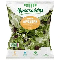 Φρεσκούλης Σαλάτα Δροσερή Μαρούλι, Iceberg, Εσκαρόλ, Ραντίτσιο, Ρόκα 200gr