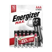 ENERGIZER Μπαταρίες Max E91 AAA 6τεμ