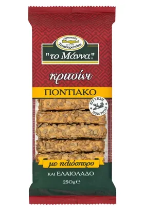 κριτσίνια ποντιακά με ηλιόσπορο 250γρ.