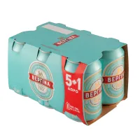 ΒΕΡΓΙΝΑ Μπίρα Χωρίς Αλκοόλ 5x330ml +1 Δώρο