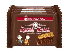 Μπισκότα Μιράντα με Επικάλυψη Σοκολάτας Γάλακτος Παπαδοπούλου 140 g
