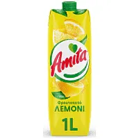 Amita Φρουτοποτό Λεμόνι 1lt
