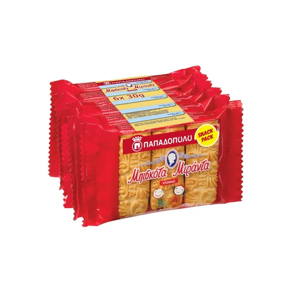 Μπισκότα Fresh Packs 6x30g