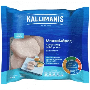 Kallimanis Μπακαλιάρος Ρολό Φιλέτο Κατεψυγμένο 450gr