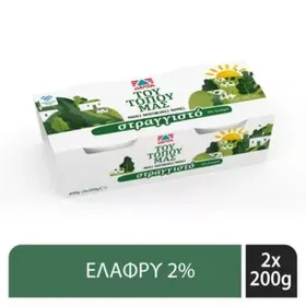 ΔΕΛΤΑ ΤΟΥ ΤΟΠOY ΜΑΣ ΓΙΑΟΥΡΤΙ 2% 2x200γρ